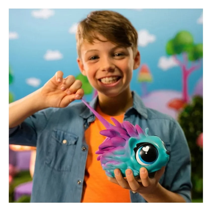 Інтерактивна іграшка Jiggly pets Їжачок блакитний (6337831) — фото 6