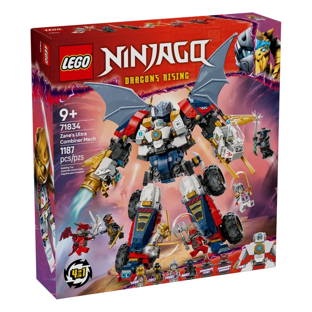 Конструктор LEGO Ninjago Ультраоб''єднувальний робот Зейна (71834)