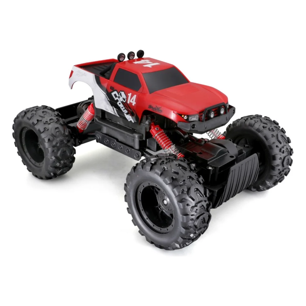 Радіокерована іграшка Maisto Rock Crawler 2.4 ГГц (аккум. 6.4v + 3хААА), червоний (82746 red)