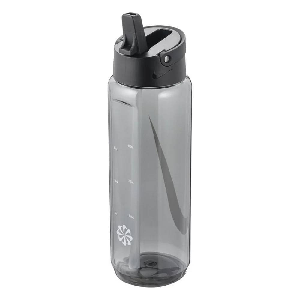 Пляшка для води Nike TR Renew Recharge Straw Bottle 24 OZ антрацит 709 мл N.100.7642.072.24 (887791733412)