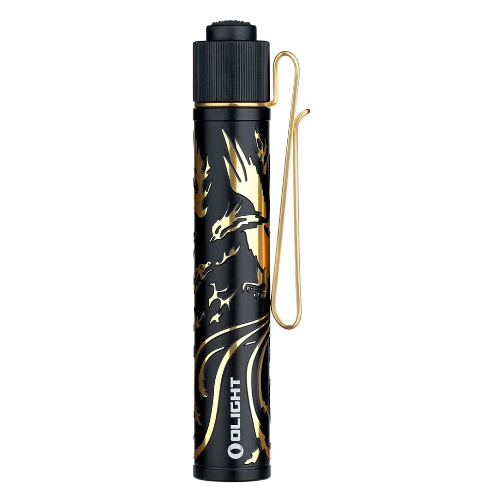 Ліхтар Olight I3T 2 EOS Dragon & Phoenix Golden (0.0000.0843) — фото 3