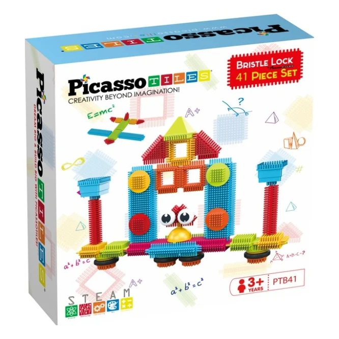 Конструктор Picasso Tiles Hedgehog Building Blocks Set 41 деталь (817338027384)