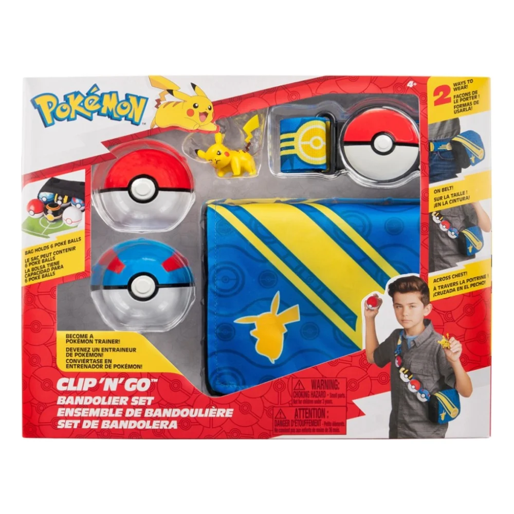 Ігровий набір Pokemon Спорядження тренера Пікачу (PKW3649)