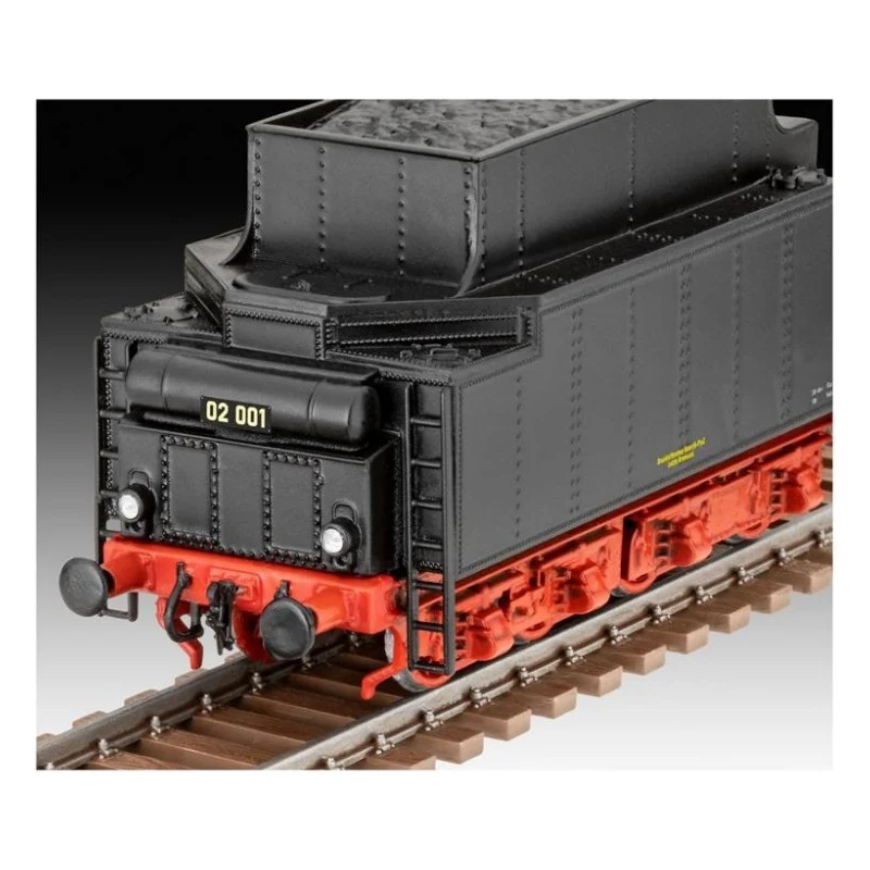Збірна модель Revell Експрес локомотив BR02 з тендером 2'2'T30 рівень 4 масштаб 1:87 (RVL-02171) — фото 8