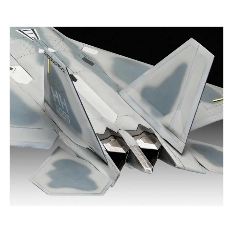Збірна модель Revell Літак Lockheed Martin F-22A Raptor рівень 4 масштаб 1:72 (RVL-63858) — фото 5