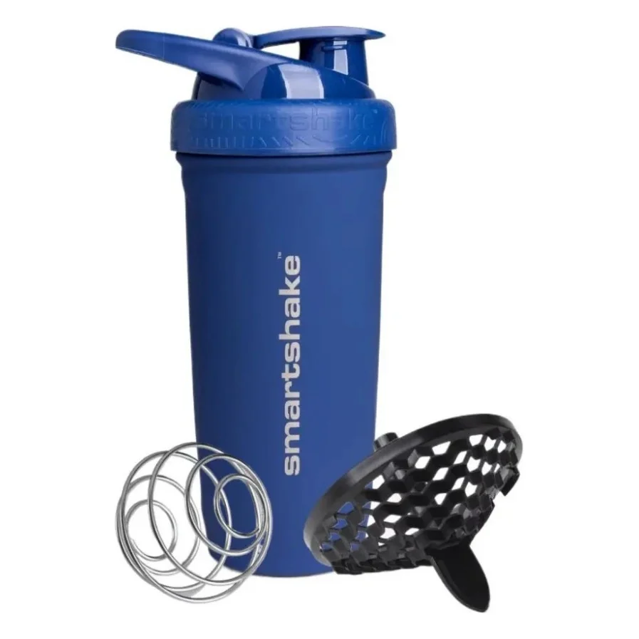 Шейкер спортивний SmartShake Reforce Stainless Steel 30oz/900ml Navy Blue (11153101)