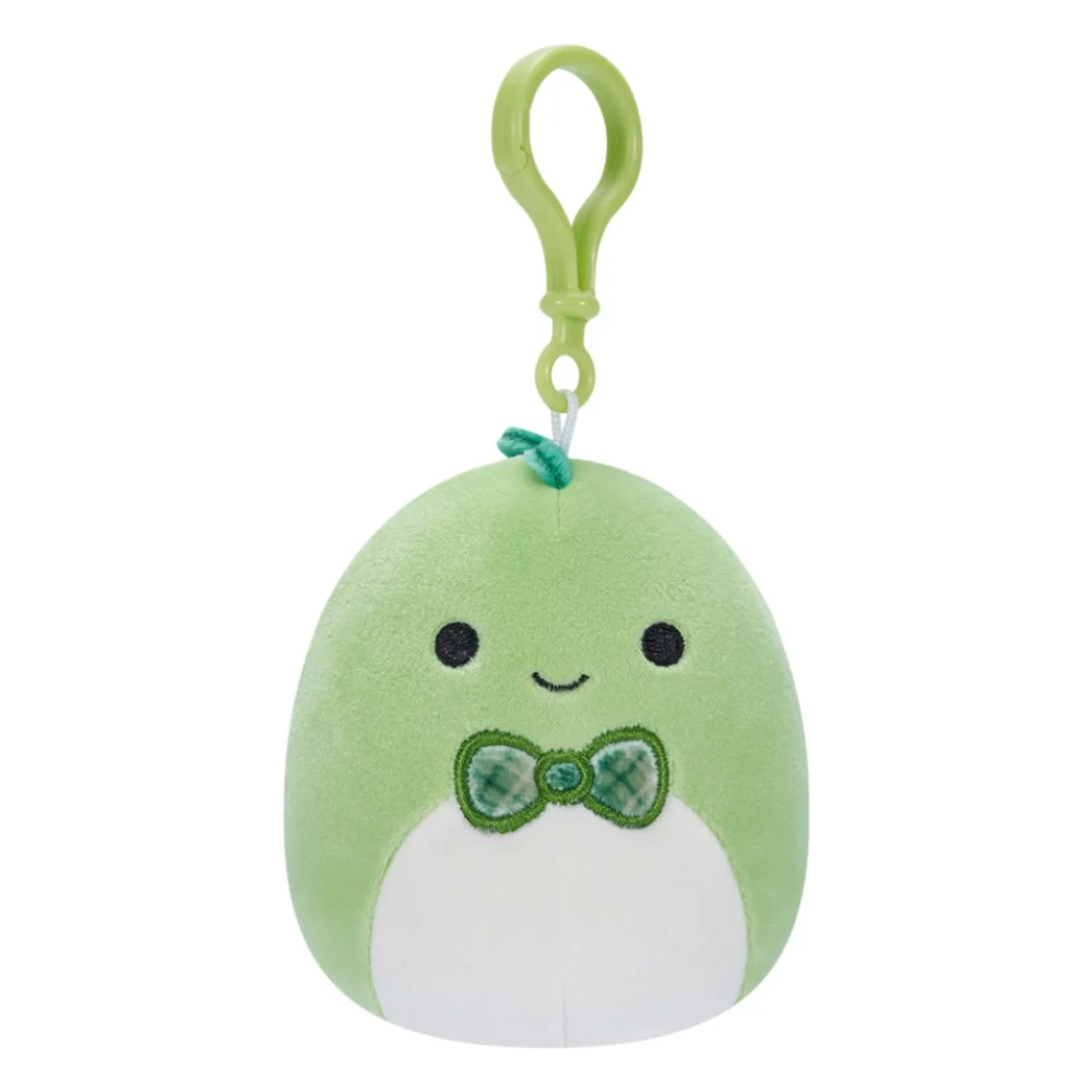 М'яка іграшка Squishmallows на кліпсі – Діно Денні 9 см (SQCP00151)