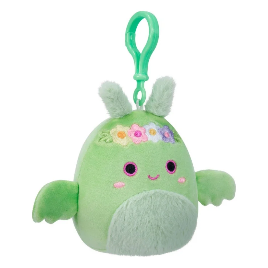 М'яка іграшка Squishmallows на кліпсі – Дракон Тов 9 см (SQCP00217) — фото 6