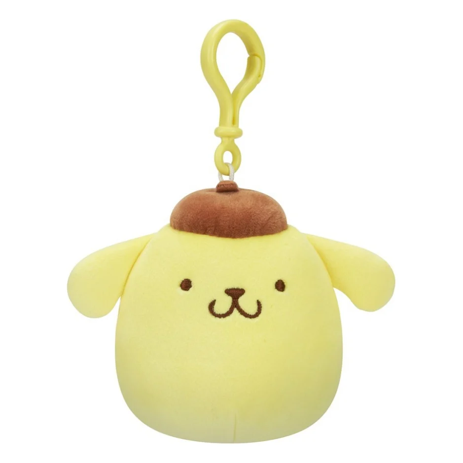 М'яка іграшка Squishmallows на кліпсі - Помпомпурін 9 см (SQSN00273)