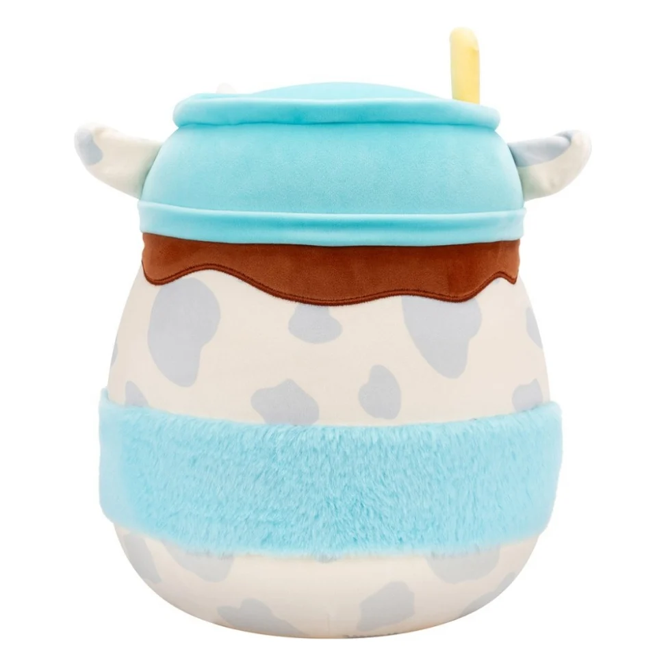 М'яка іграшка Squishmallows Сіра корівка 30 см (SQER01263) — фото 4