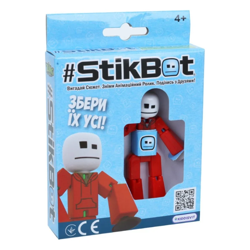Фігурка Stikbot для анімаційної творчості Червоне худі (TST616-23UAKDH)
