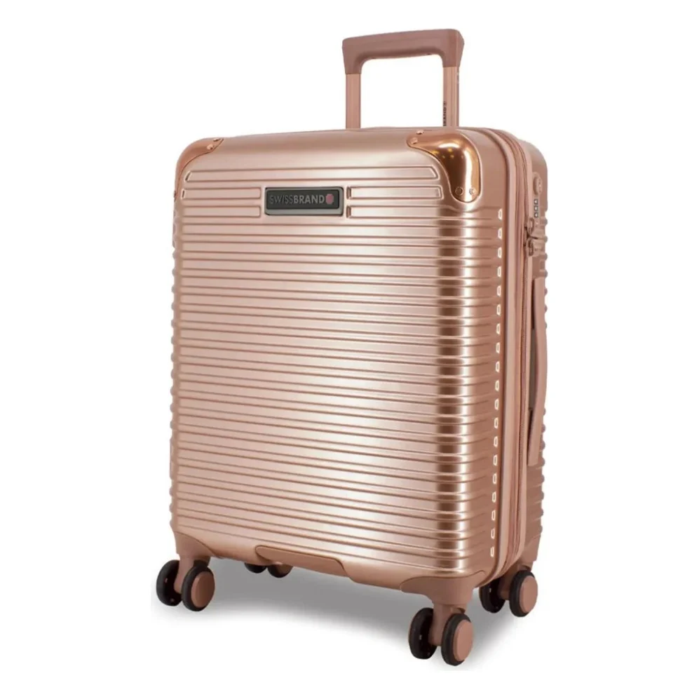 Валіза Swissbrand Rome (M) Rose Gold (SWB_LHROM003M) (DAS302561)