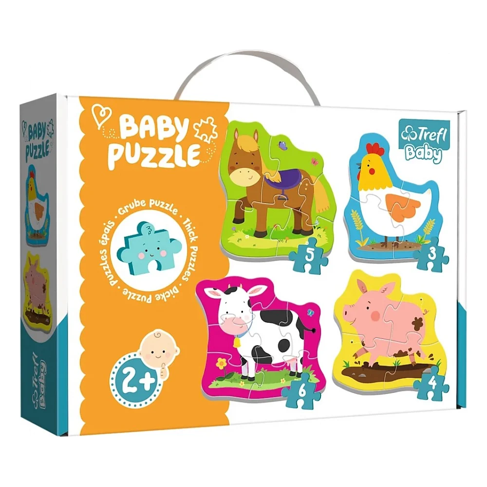 Пазл Trefl Baby Classic Тварини на фермі (5900511360707)