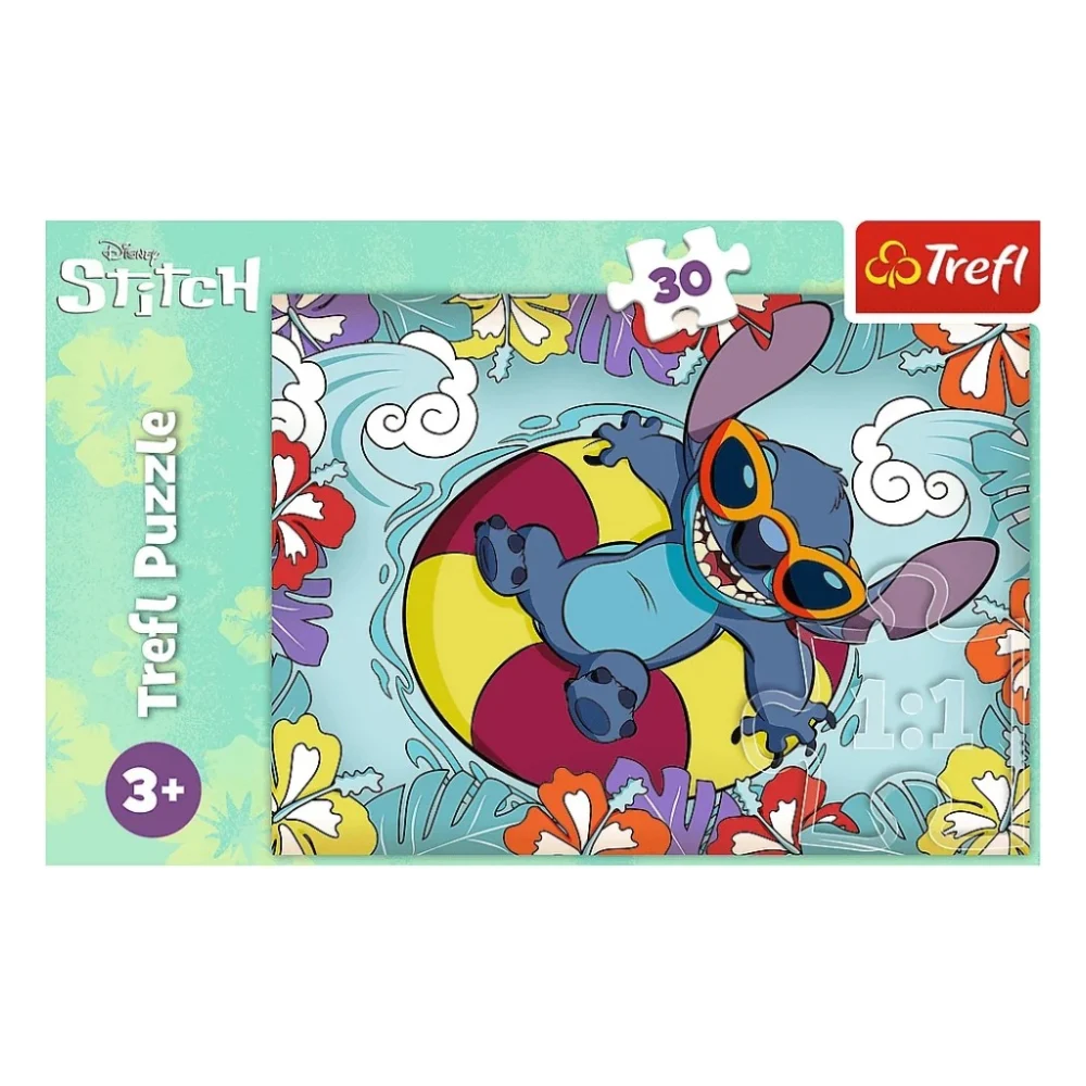 Пазл Trefl Lilo&Stitch У відпустці 30 елементів (5900511183054) — фото 3