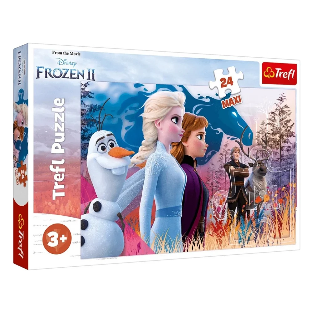 Пазл Trefl Maxi Frozen Чарівна подорож 24 елемента (5900511142983)