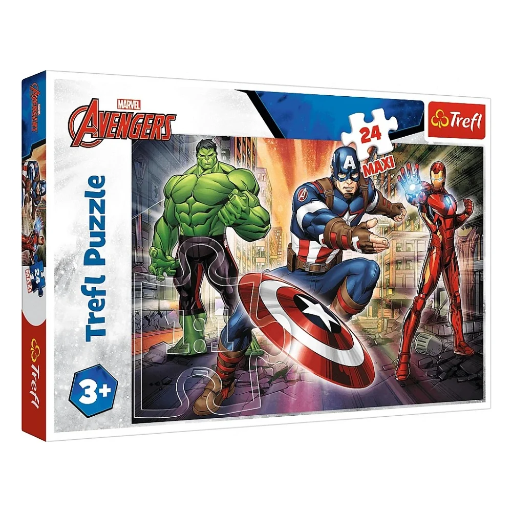 Пазл Trefl Maxi The Avengers У світі Месників 24 елемента (5900511143218)