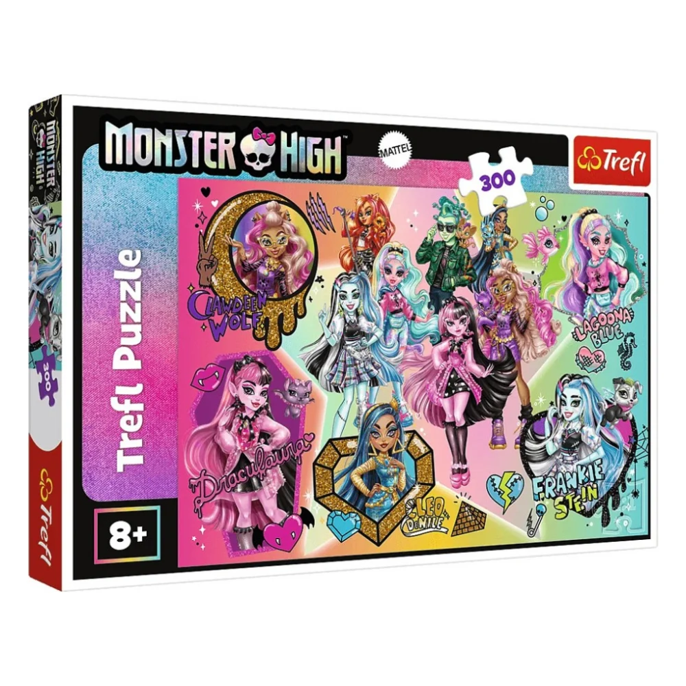 Пазл Trefl Monster High Зомбі на вершині! 300 елементів (5900511230277)