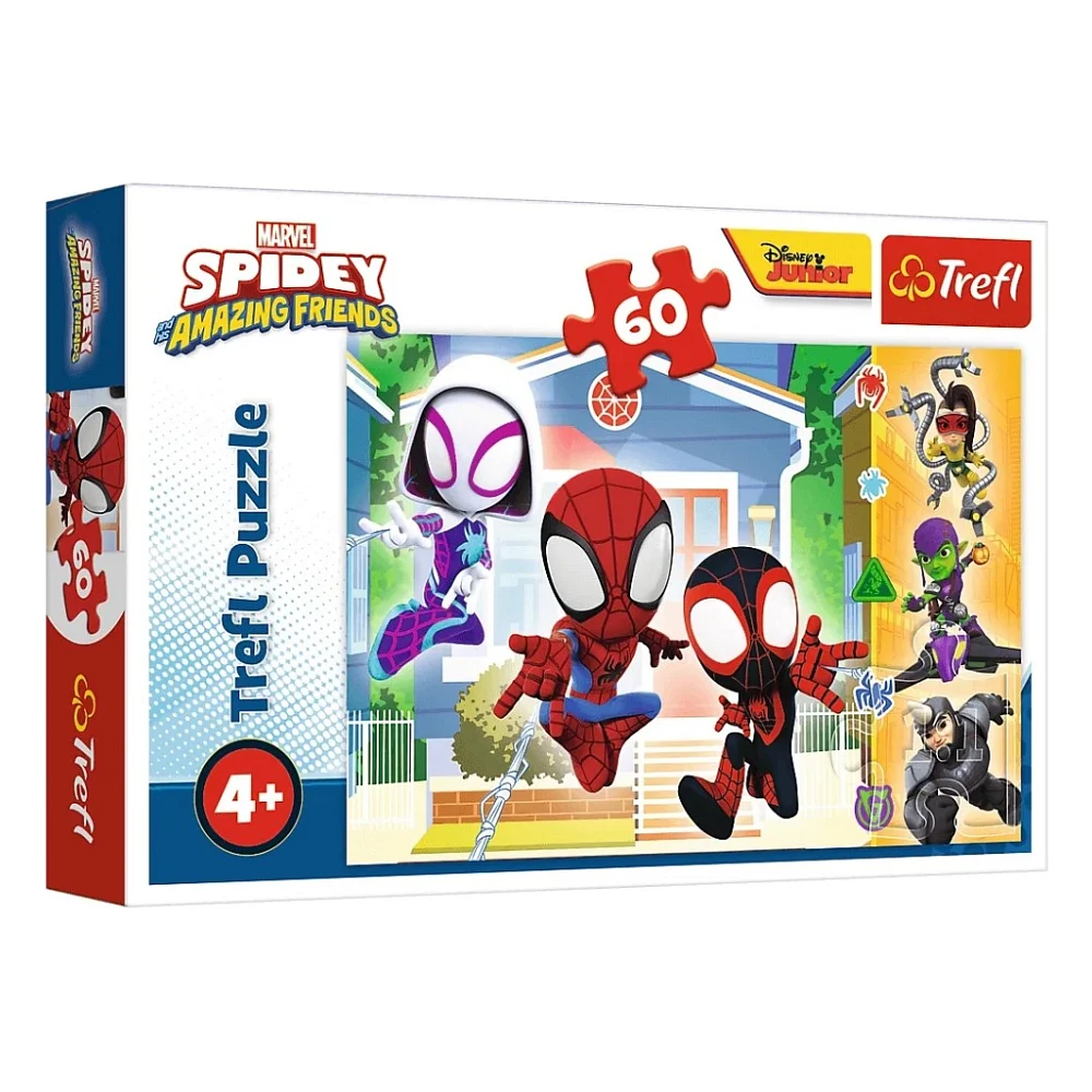 Пазл Trefl Spiderman У світі Спайдея 60 елементів (5900511173710)