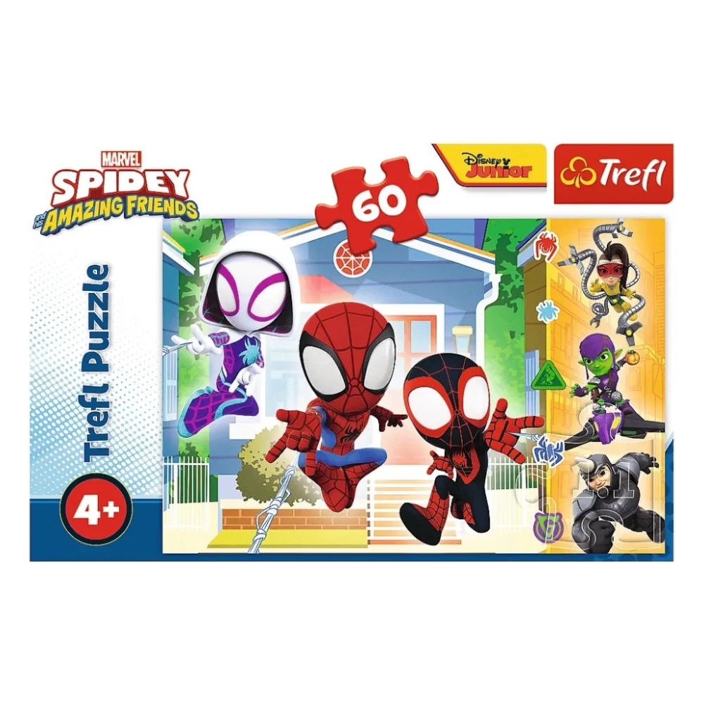 Пазл Trefl Spiderman У світі Спайдея 60 елементів (5900511173710) — фото 3
