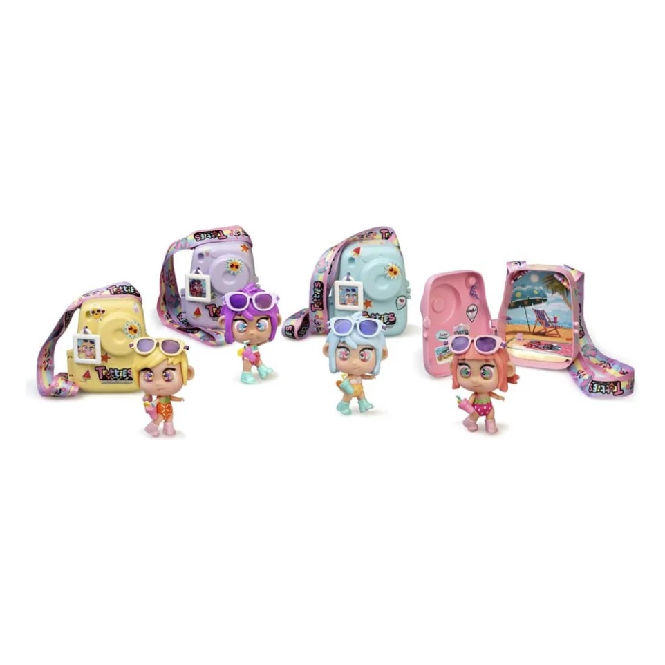 Лялька Trotties Міні-лялька Міа з фотоапаратом, синя (TFT21000C) — фото 3