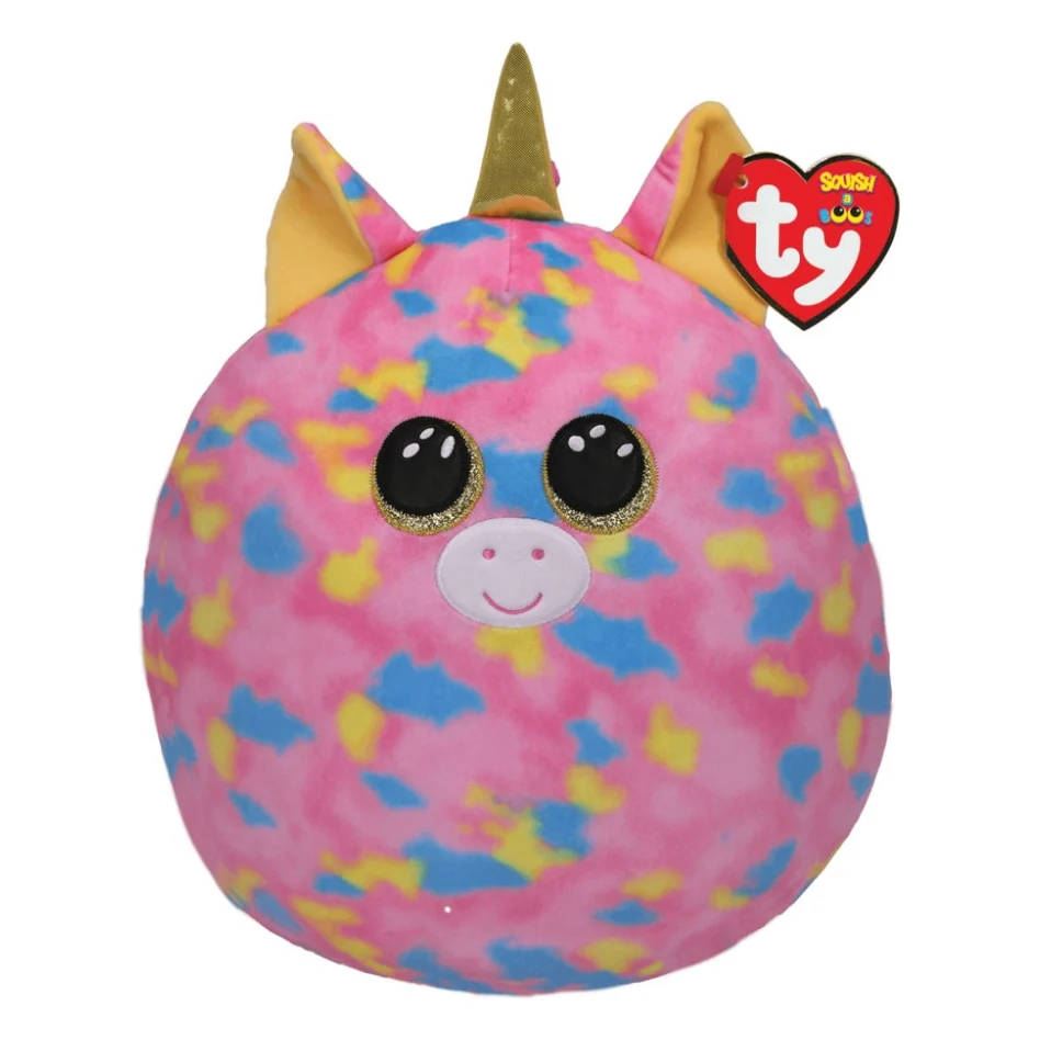 М'яка іграшка Ty Подушка Squish-a-boos Єдиноріг Фантазія 20 см (39287)