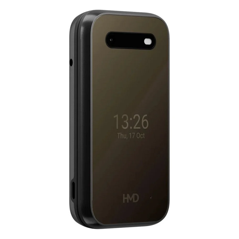 Мобільний телефон HMD 2660 4G Flip DS Black — фото 9