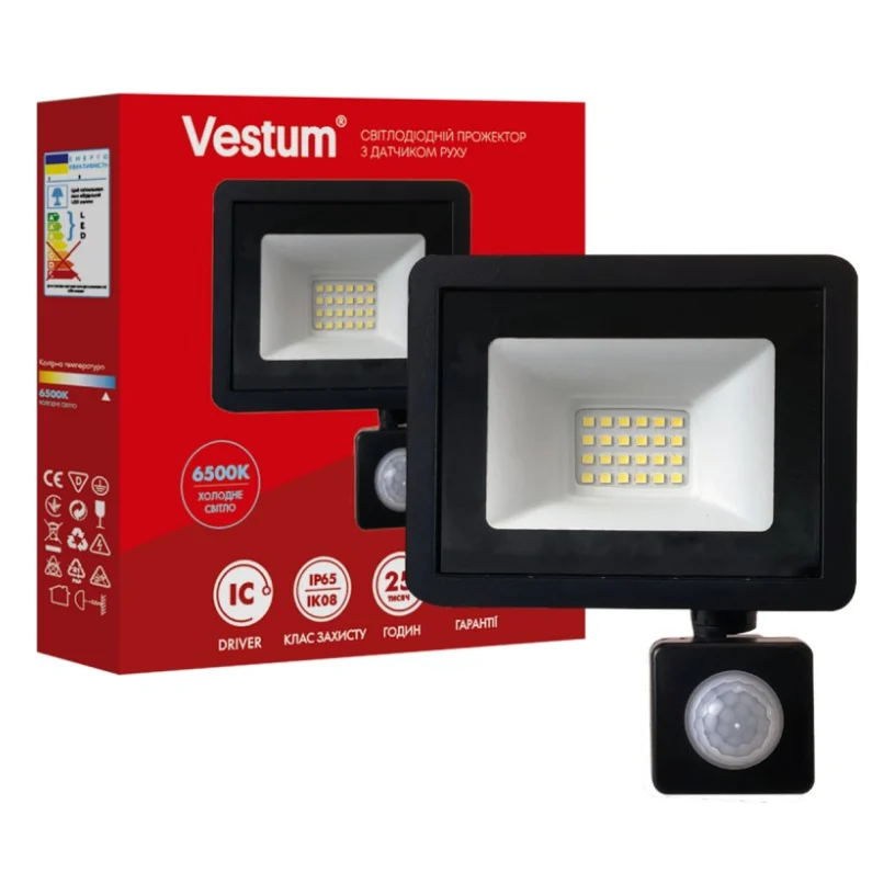 Прожектор Vestum LED 30W 6500K 180-260V IP65 (1-VS-3021)