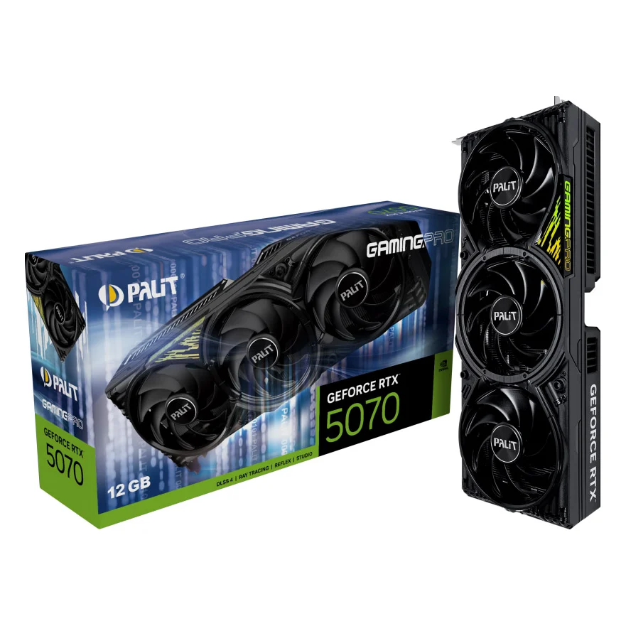 Відеокарта Palit GeForce RTX 5070 12288Mb Gaming Pro (NE75070019K9-GB2050A)