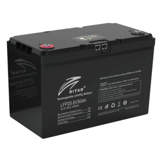Батарея LiFePo4 Ritar R-LFP 25.6V 50Ah (LFP25.6V50AH G3)