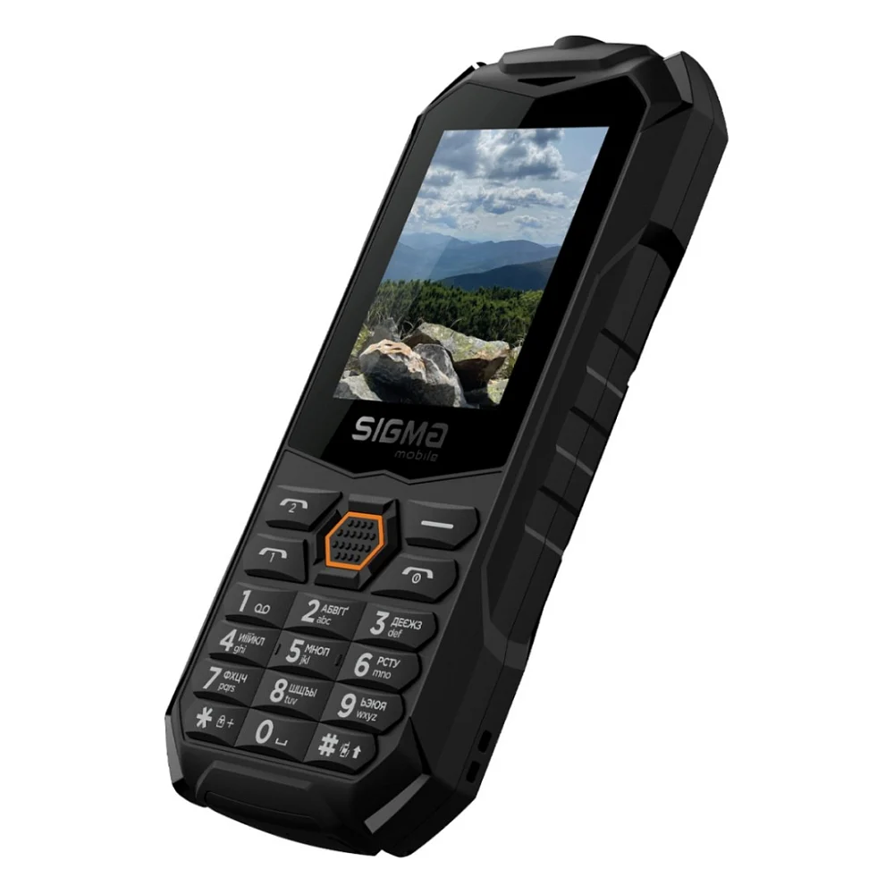 Мобільний телефон Sigma X-treme PV68 Black Orange (4827798738221) — фото 6