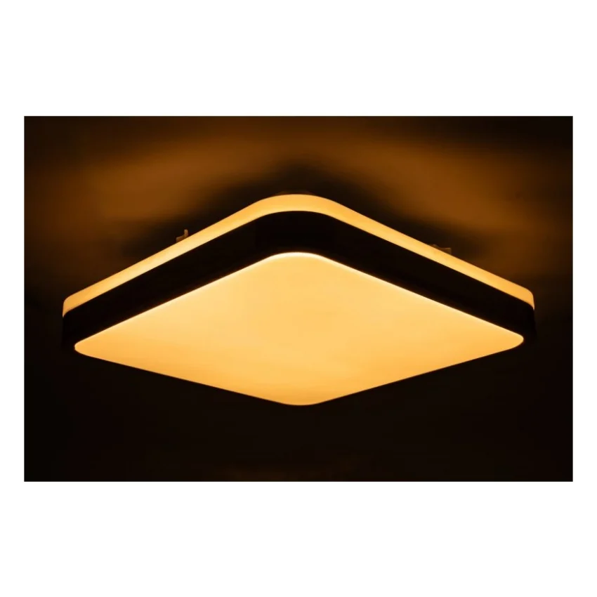 Світильник Vestum GLOW матовий 60W 391*391*65мм 3000К-6500К з ДК акація (VS-91050) — фото 4
