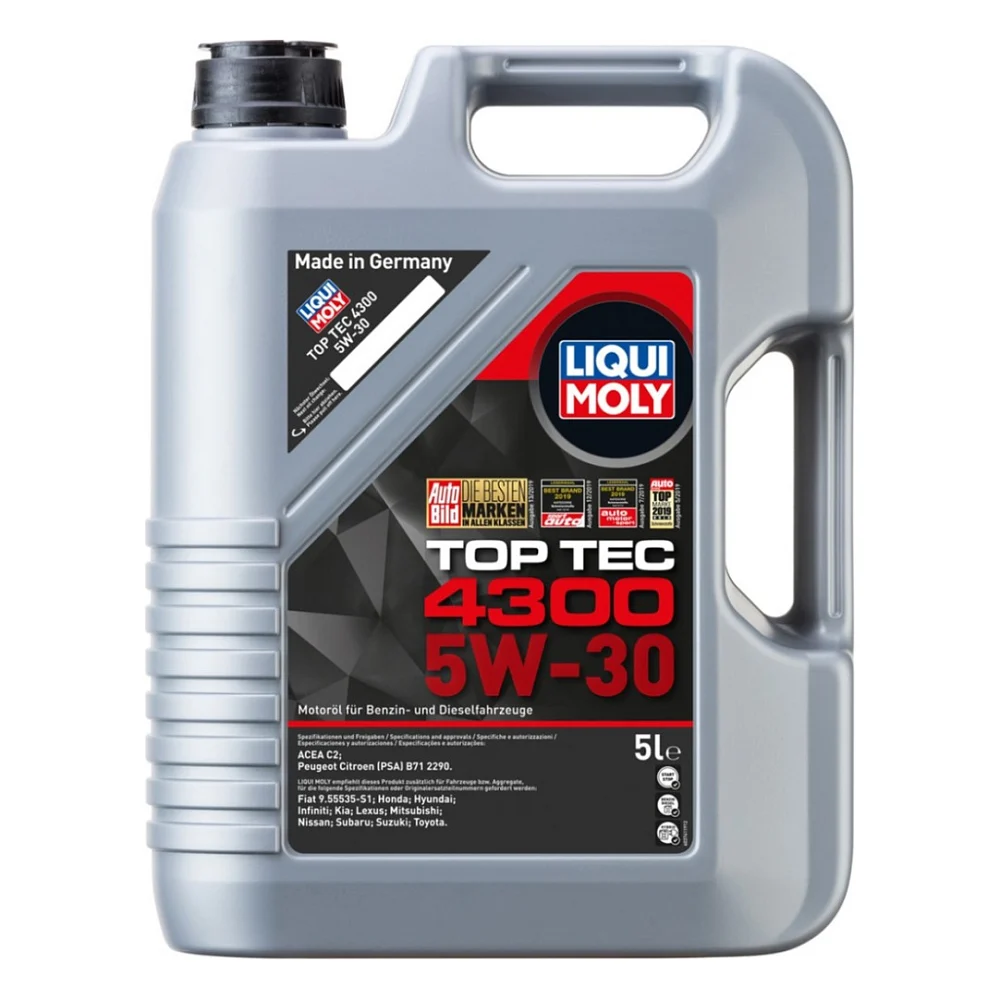 Моторна олива Liqui Moly Top Tec 4300 SAE 5W-30  5л. (2324)