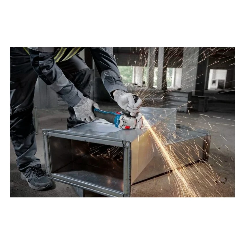 Шліфувальна машина Bosch GWS 18V-8 125мм, 18В, 1x4Ah, 0-11000об/хв, 1.6кг, кейс (0.601.9N9.021) — фото 4