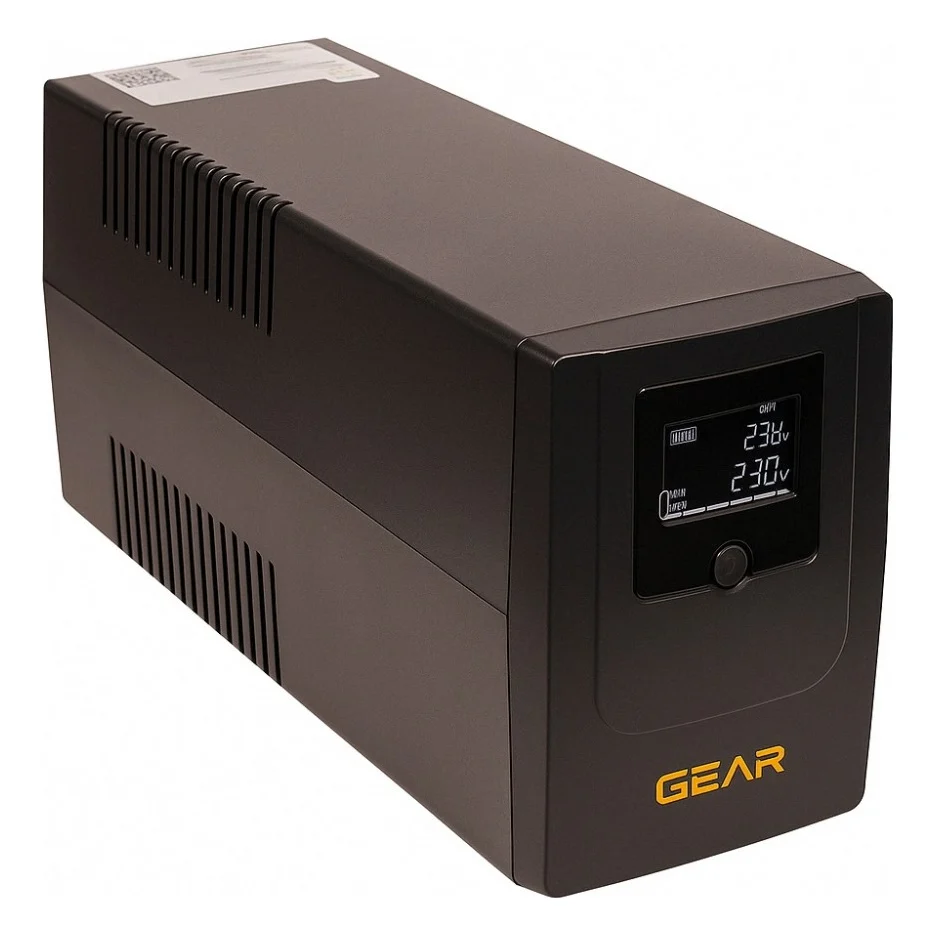 Пристрій безперебійного живлення GEAR GU-2000MLCD