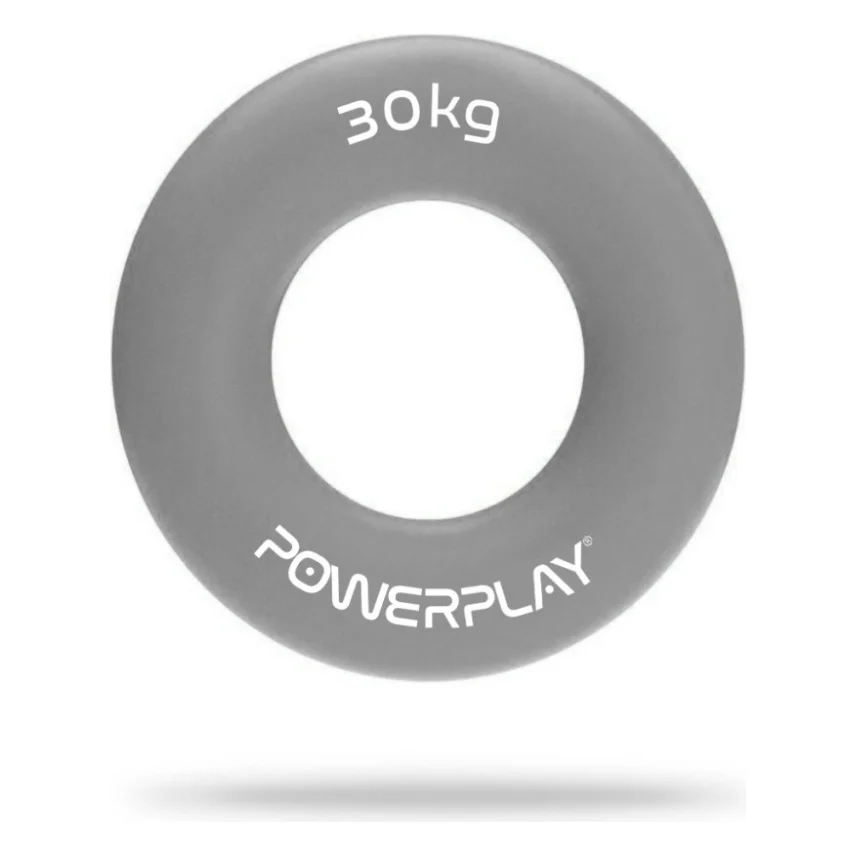 Еспандер PowerPlay PP-4324 Hand Grip Ring X-Hard 30 кг Сірий (PP_4324_30kg)