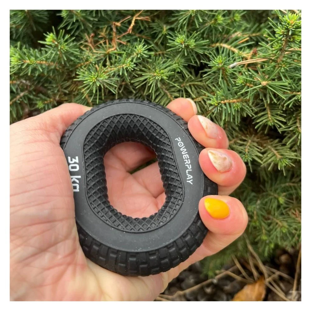 Еспандер PowerPlay PP-4333 Hand Grip Hard 30 кг Чорний (PP_4333_Black_30kg) — фото 3
