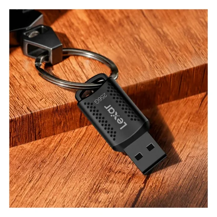 USB флеш накопичувач Lexar 256GB JumpDrive V400 Black USB 3.0 (LJDV400256G-BNBNG) — фото 5
