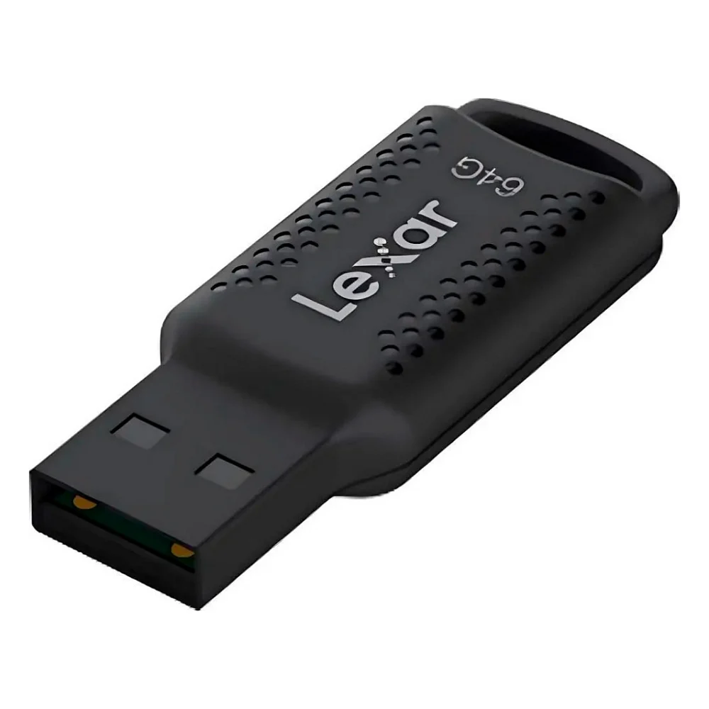 USB флеш накопичувач Lexar 64GB JumpDrive V400 Black USB 3.0 (LJDV400064G-BNBNG)