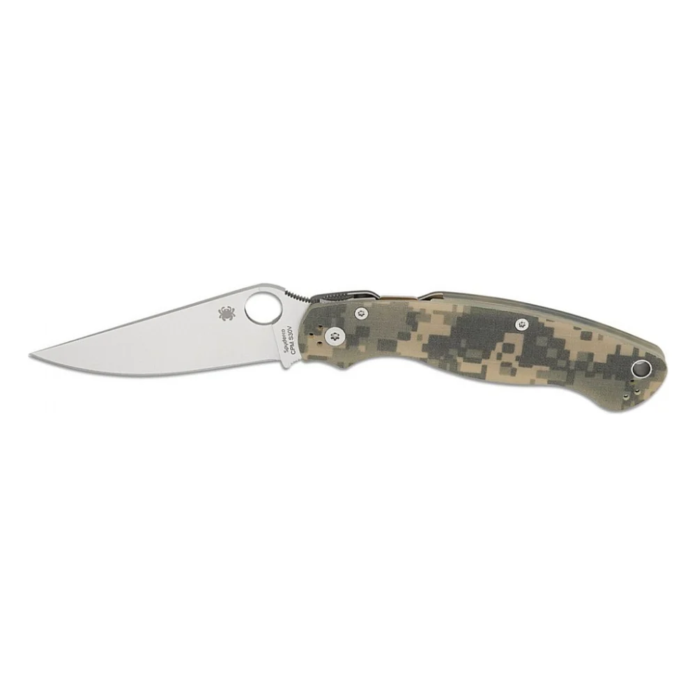 Ніж Spyderco Military 2 Satin S30V Camo G10 (C36GPCMO2)