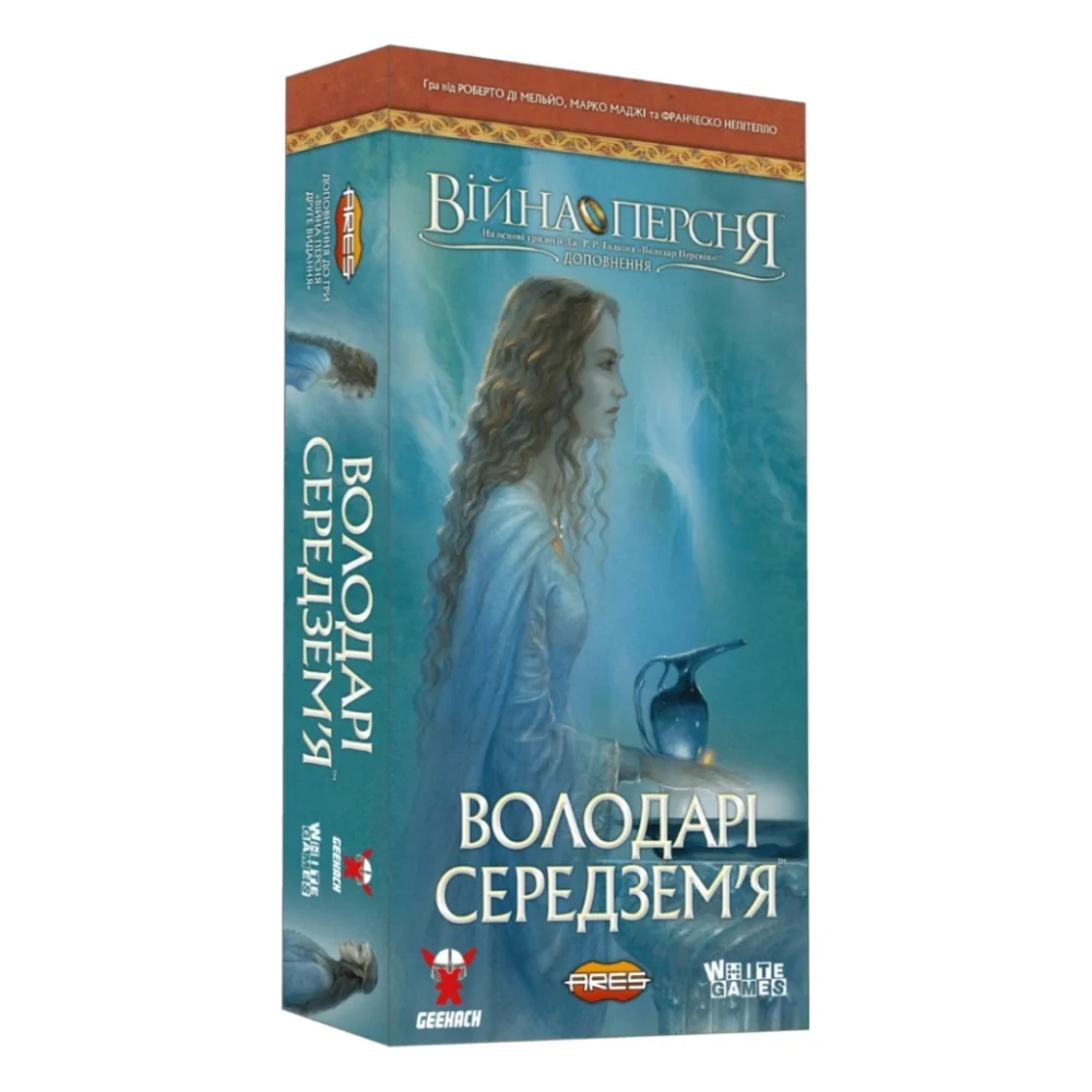 Настільна гра Geekach Games Війна Персня. Володарі Середзем’я (War of the Ring: Lords of Middle-earth) (укр.) (GKCH135lm)