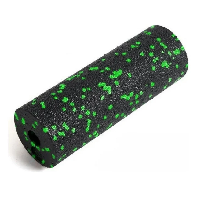 Масажний ролик PowerPlay PP-4346 Mini EPP Foam Roller 15x5,3см Чорно/Зелений (PP_4346_Green_(15*5))