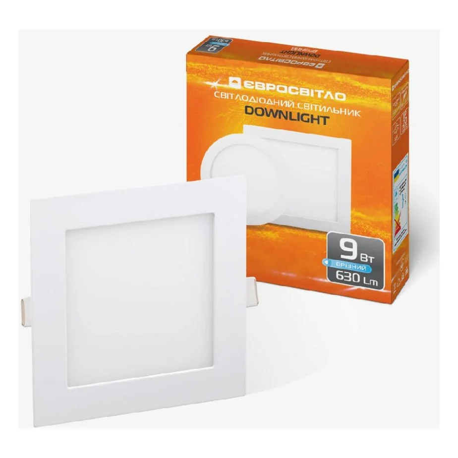Світильник точковий Євросвітло LED-S-150-9 6400К