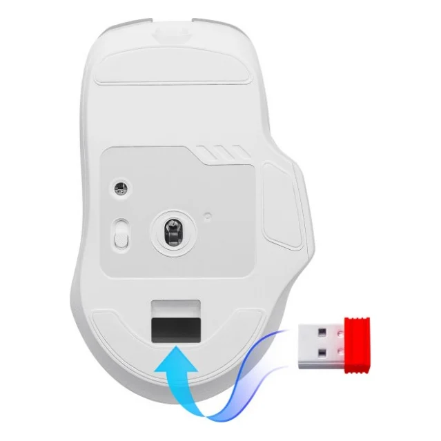 Мишка Defender Astro Elite GM-056 LED Wireless White (52056) — фото 4