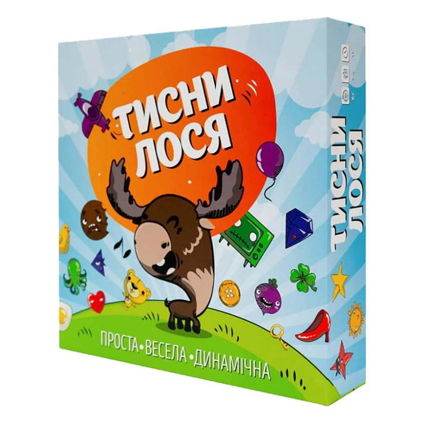 Настільна гра Fun Games Shop Тисни Лося! (укр.) (FGS43)