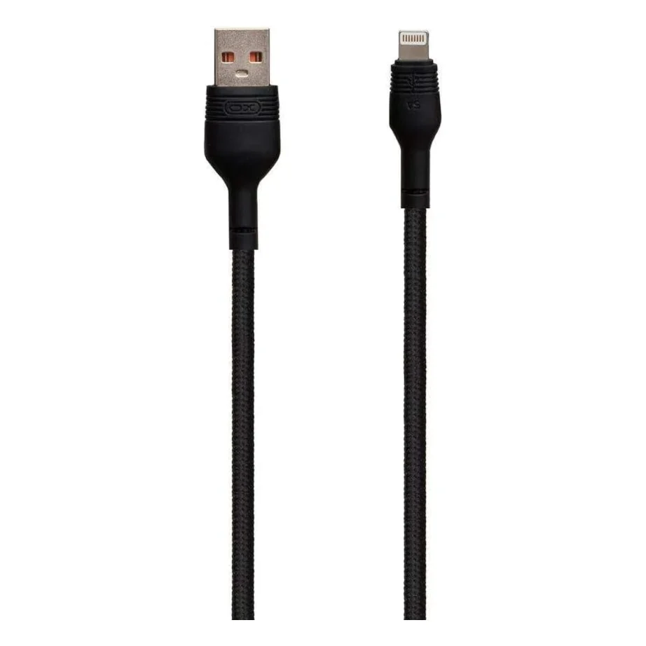 Кабель XO USB to Lightning NB55 5А 1.0m Black