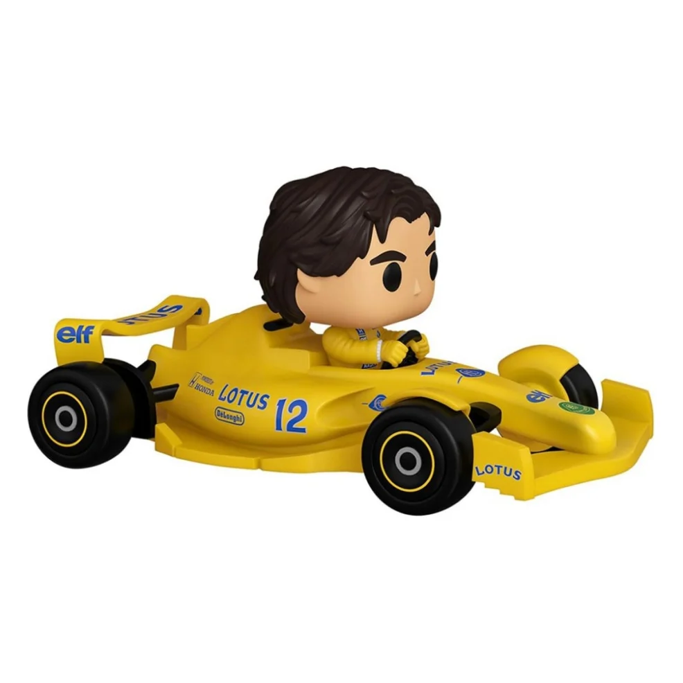 Фігурка Funko Pop серии Формула-1: Айртон Сенна в болиде (86181)