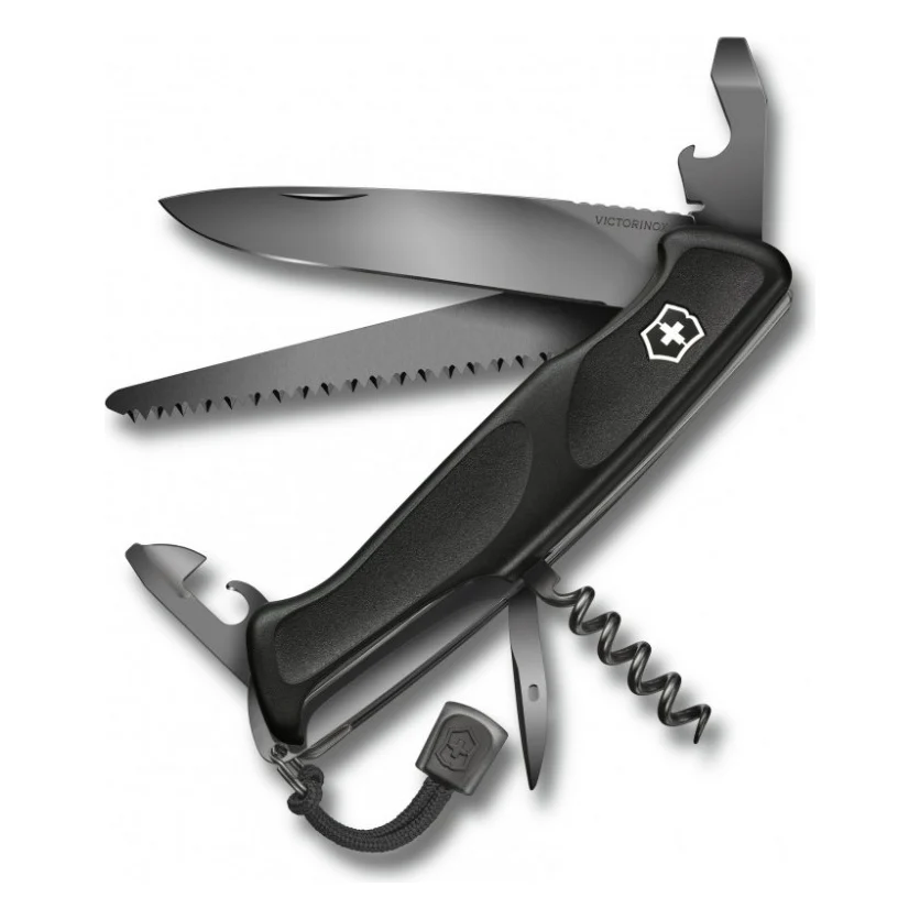 Ніж Victorinox RangerGrip 55 Onyx Black (0.9563.C31P)