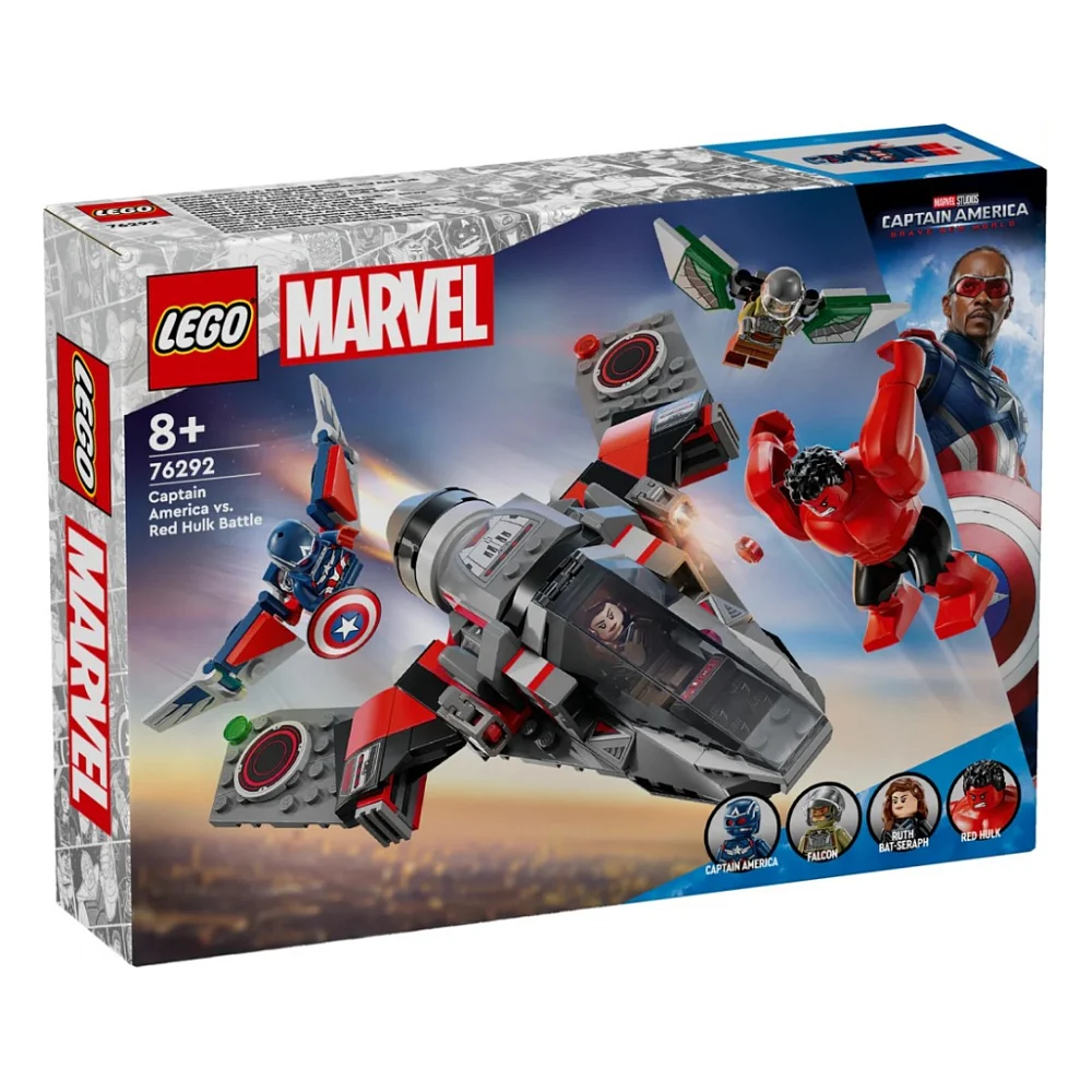 Конструктор LEGO Marvel Фігурка Капітан Америка (76292)