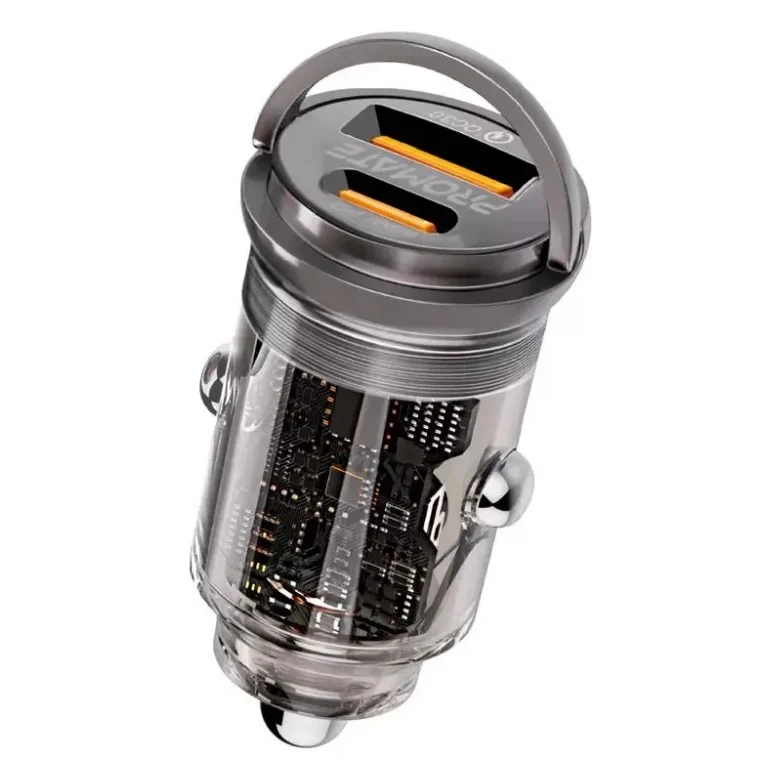 Зарядний пристрій Promate transdrive-65w
