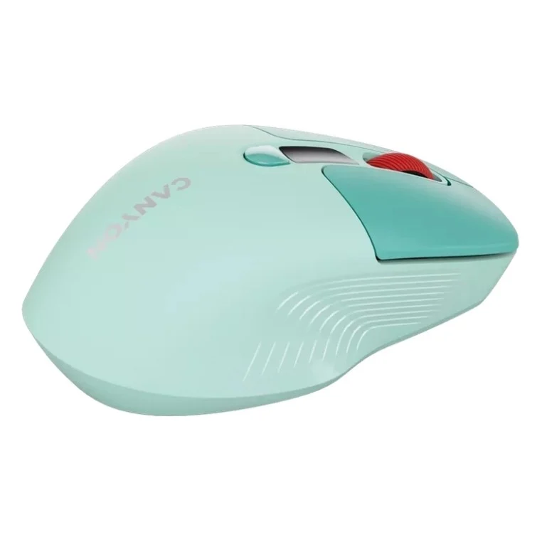 Мишка Canyon MW-26 LCD Silent Wireless/Bluetooth Green (CNS-CMSW26GR) — фото 5